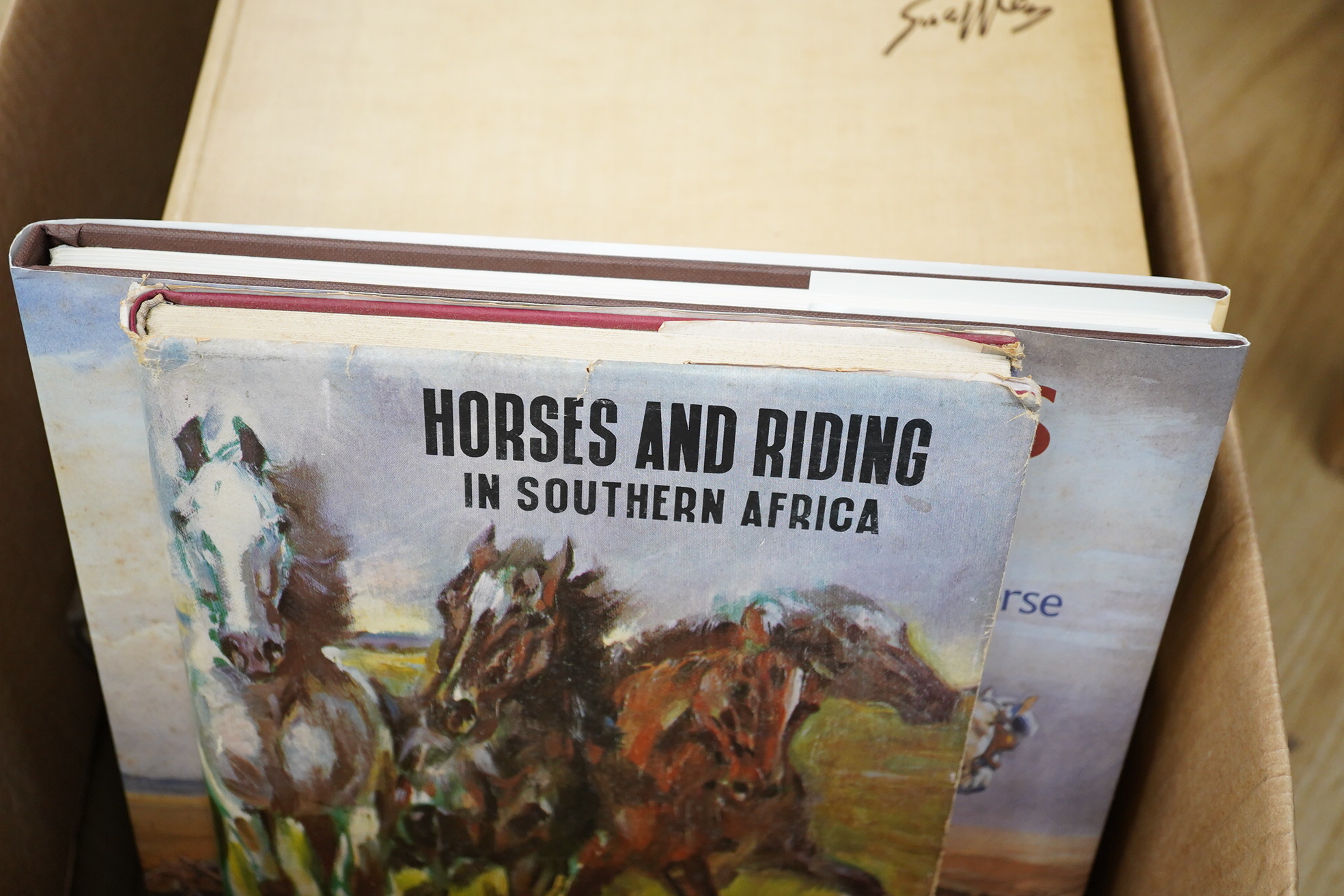 Walker, Stella A. Sporting Art: England 1700-1900. manyillus. (some coloured), d/wrapper, 4to. 1972; Heiney, Paul - George Soper's Horses. many illus. (some coloured), d.wrapper. 1990; together with other horse-related b